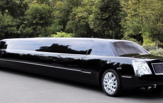 black limousine