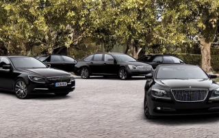black luxury cars